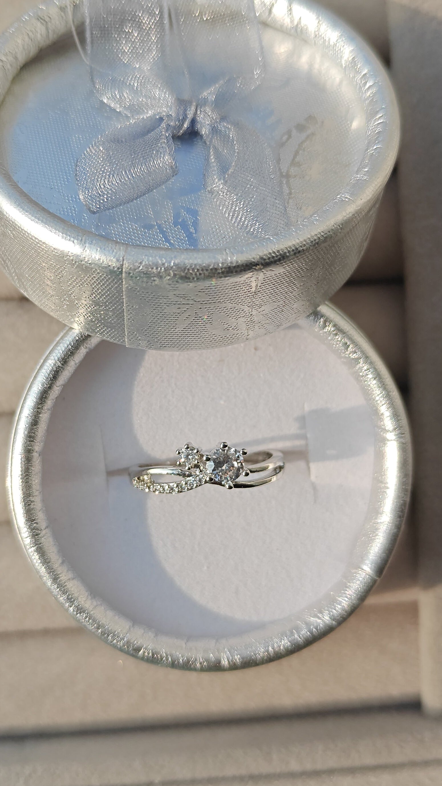 Stanny silver plated ring