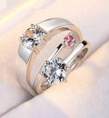 Viona adjustable couple ring