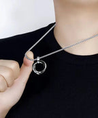 Johnason circular ring pendant