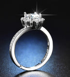 Zeniro silver plated adjustable ring